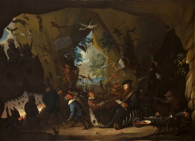 Calvin helvetissä tekijältä Egbert van Heemskerk the Younger