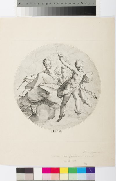 Juno (kaiverrus) tekijältä Egbert van Panderen