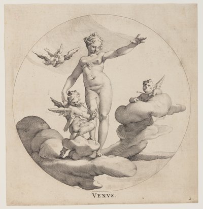 Venus, kolmesta jumalattaresta tekijältä Egbert van Panderen