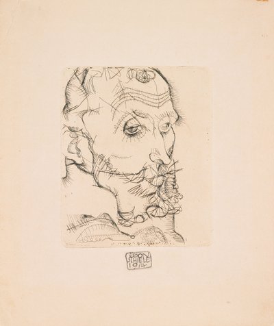 Franz Hauerin muotokuva tekijältä Egon Schiele