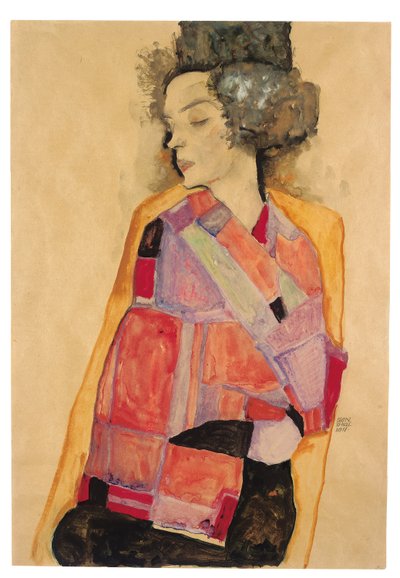 Dreaming Woman (Gerti Schiele) tekijältä Egon Schiele
