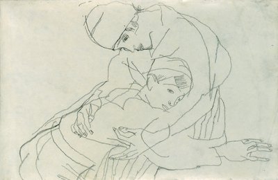 Syleily, 1914 tekijältä Egon Schiele