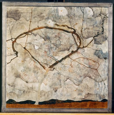 Syksyn puu liikkuvassa ilmassa, Syksyn puu ... tekijältä Egon Schiele