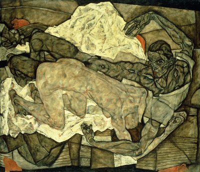 Rakastavaiset tekijältä Egon Schiele