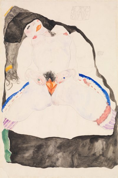 Havaittu unessa, 1911. tekijältä Egon Schiele