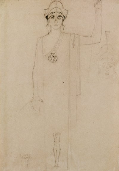 Pallas Ateena tekijältä Egon Schiele