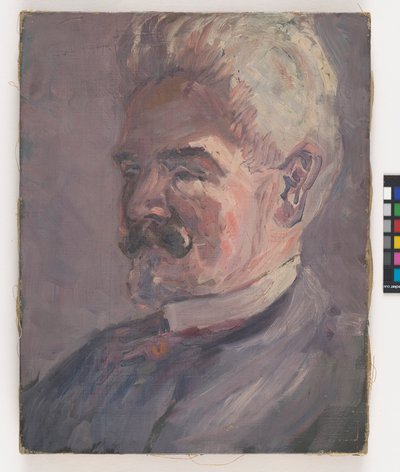 Leopold Czihaczekin muotokuva tekijältä Egon Schiele