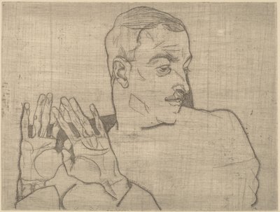 Arthur Roesslerin muotokuva tekijältä Egon Schiele
