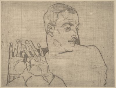 Arthur Roesslerin muotokuva tekijältä Egon Schiele
