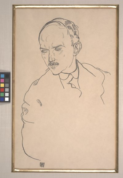Guido Arnotin muotokuva tekijältä Egon Schiele