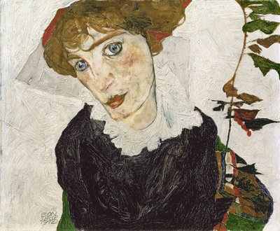 Muotokuva Wally Neuzilista, 1912 tekijältä Egon Schiele