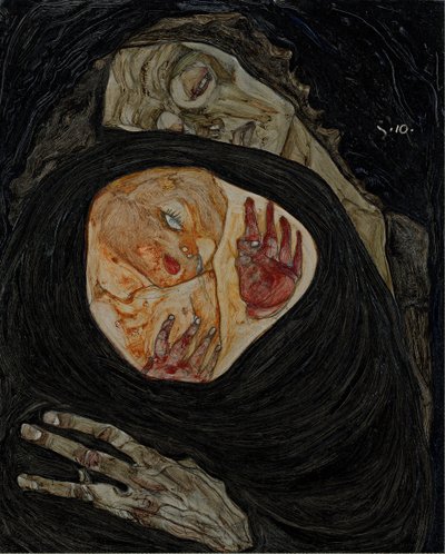 ”Kuollut äiti” I tekijältä Egon Schiele