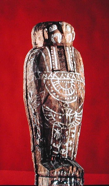 Sarkofagi (puuta) tekijältä Egyptian