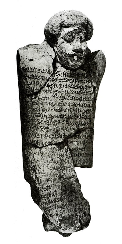 Figuriini (savi) tekijältä Egyptian 12th Dynasty