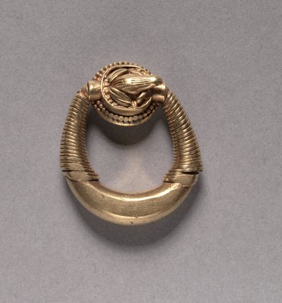 Sormus sormus sammakko, noin 1353-37 eaa tekijältä Egyptian 18th Dynasty