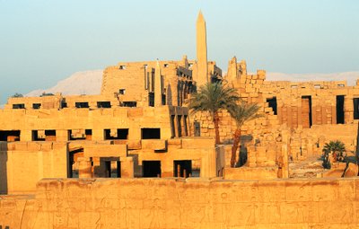 Suuri Amunin temppeli, itäinen sektori, Karnakin temppelikompleksi, Luxor, Thebe (Unescon maailmanperintöluettelo). tekijältä Egyptian 18th Dynasty