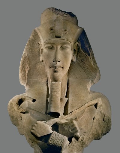 Faarao Amenofis IV Akhnaton (veistos) tekijältä Egyptian 18th Dynasty