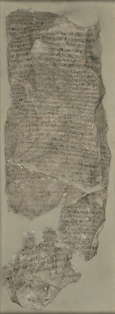 Sinuhe Ostracon, Uusi kuningaskunta (kalkkikivi) tekijältä Egyptian 18th Dynasty