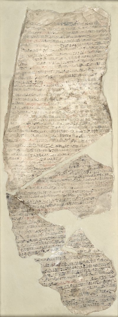 Sinuhe Ostracon, Uusi kuningaskunta (kalkkikivi) tekijältä Egyptian 18th Dynasty