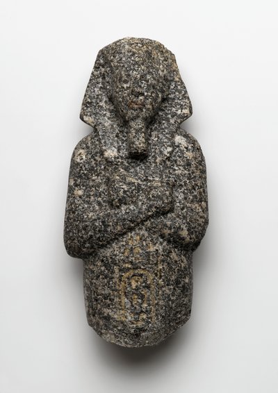 Ushabti of Akhenaten, Tell el-Amarnasta, Uudesta kuningaskunnasta, noin 1353-36 eKr. (graniitti) tekijältä Egyptian 18th Dynasty