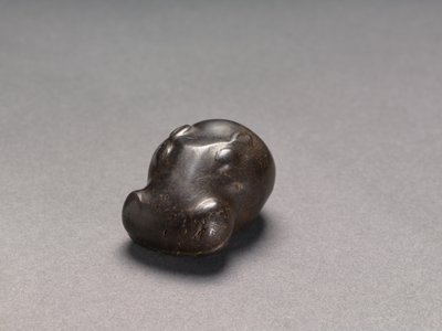 Paino virtahevon pään muodossa, n. 1540-1296 eaa. tekijältä Egyptian 18th Dynasty