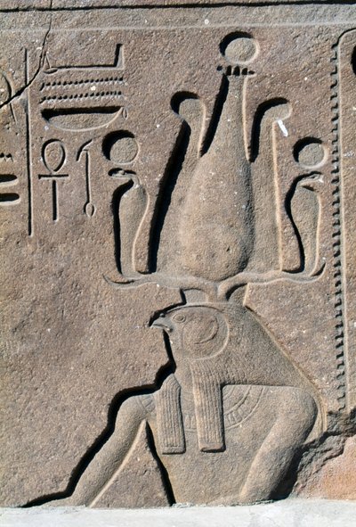Lohko, jossa on Ramesses II:n reliefit ja kirjoitukset, Amunin suuri temppeli, Tanis, Egypti, Uusi valtakunta, XIX dynastia. tekijältä Egyptian 19th Dynasty