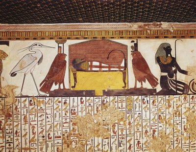 Egypti, Luxor, muinainen Thebes, Queensin laakso, Nefertarin hauta tekijältä Egyptian 19th Dynasty