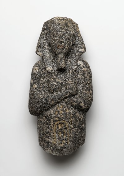 Amenophis IV:n (Akhenaten) (n. 1364-1347 eKr.) Ushabti-hahmo El Amarnasta, Uudesta kuningaskunnasta (graniitti) tekijältä Egyptian 19th Dynasty