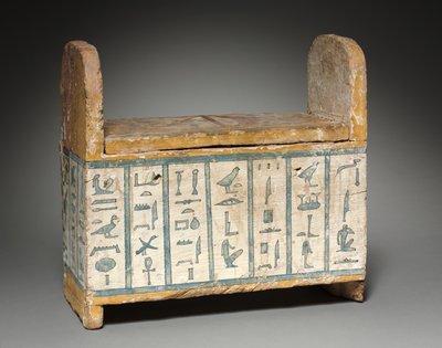 Shababati Box of Ditamanpanakh, 615-656 Basi tekijältä Egyptian 25th Dynasty