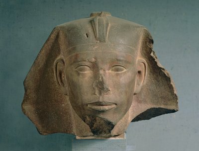 Kuningas Djedefren päämies Abu Roashista, vanhasta kuningaskunnasta, n. 2565-2558 eKr. (kvartsiitti) (katso myös 50746) tekijältä Egyptian 4th Dynasty