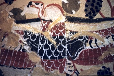 Muinainen Egypti, seinämaalaus, Sennuferin hauta, Aatelisten hauta, Thebe, Thebes tekijältä Egyptian Egyptian