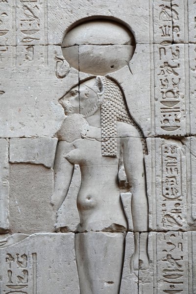 Sekhmet, Horuksen temppeli, Edfu tekijältä Egyptian Egyptian