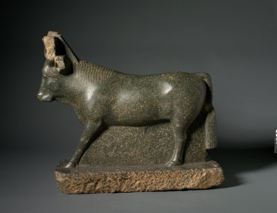 Apis Bull, 400-100 eKr. (serpentiniitti) tekijältä Egyptian Ptolemaic Period