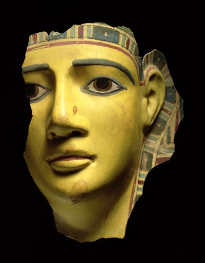 Muumianaamari (monivärinen kartonki) tekijältä Egyptian Ptolemaic Period