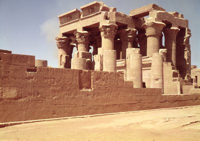 Sobekin ja Haroerisin temppeli tekijältä Egyptian Ptolemaic Period