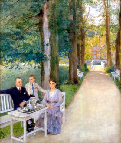 Joh Salve Kallevig, Gudrun Kallevig, Morten Kallevig, c1900-1928 tekijältä Hjalmer Eilif Emanuel Peterssen