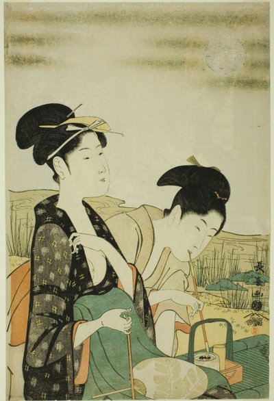 Kuun katselu tekijältä Eishōsai Chōki
