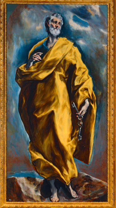 Pyhä Pietari (maalaus) tekijältä El (1541-1614) Greco