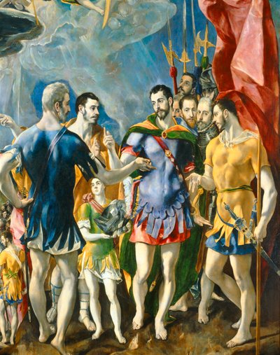 Thebanin legioona tekijältä El (1541-1614) Greco