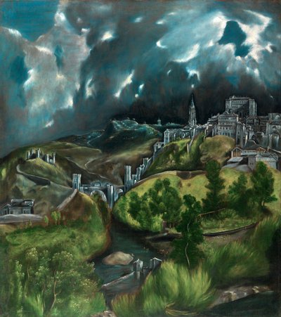 Ansicht von Toledo tekijältä El Greco