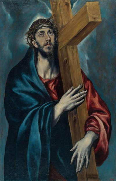 Kristus kantaa ristiä tekijältä El Greco