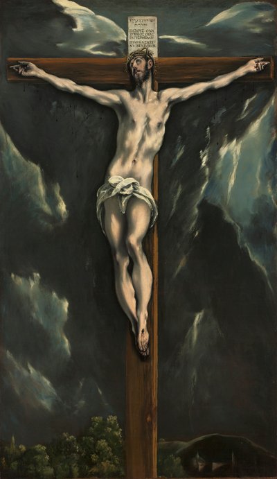 Kristus ristillä tekijältä El Greco