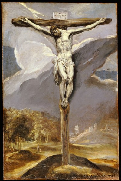 Kristus ristillä tekijältä El Greco