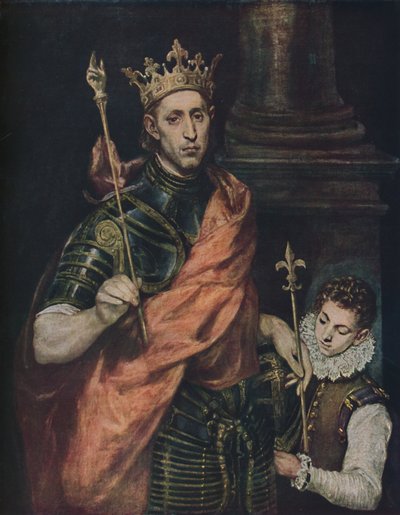 Saint Louis, Saint Louis, 1585-1590, 1938 tekijältä El Greco
