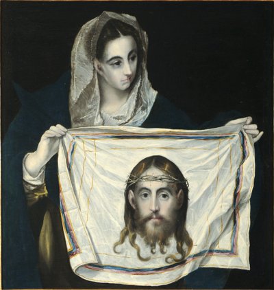 Veronica ja pyhät kasvot tekijältä El Greco