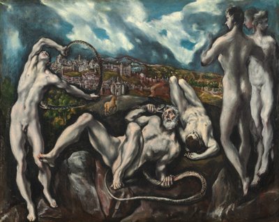 Laocoön, c. 16101614. tekijältä El Greco