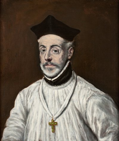 Diego de Covarrubias y Leivan (1512-1577) muotokuva. tekijältä El Greco