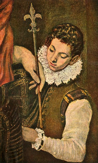 St. Louis Ranskalainen tai St. Ferdinand Kastilialainen, c1586-1590, 1938 tekijältä El Greco