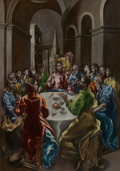 Juhla Simonin talossa, 160814. tekijältä El Greco