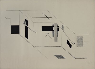 Kestnermappe Proun, Rob. Levnis ja Chapman GmbH Hannover -6 tekijältä Eliezer Markowich Lissitzky